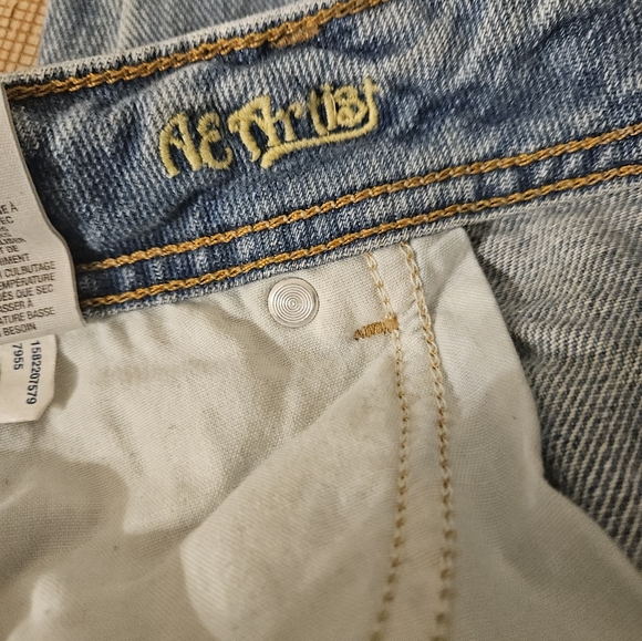 AMERICAN EAGLE Artist Vintage Jeans Cotton Distressed 14 R - Picture 15 of 16